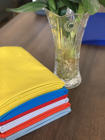 एंटी-स्टैटिक 5 मिमी स्ट्रिप फैब्रिक ESD वॉशेबल फैब्रिक