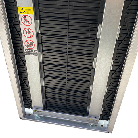 एलएन-बी803 पीसीबी बोर्डों के लिए प्रयुक्त एंटी हीट एएसडी स्टोरेज श्रीमती पीसीबी पत्रिका रैक