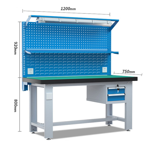 क्लीनरूम के लिए एडजस्टेबल एंटीस्टेटिक ईएसडी लैब वर्कस्टेशन