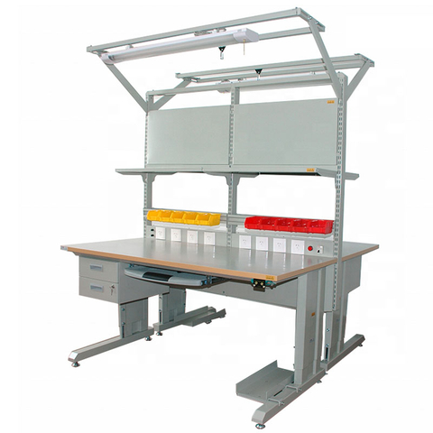 ESD लैब वर्कबेंच रिपेयरिंग वर्कस्टेशन सोल्डरिंग वर्कबेंच